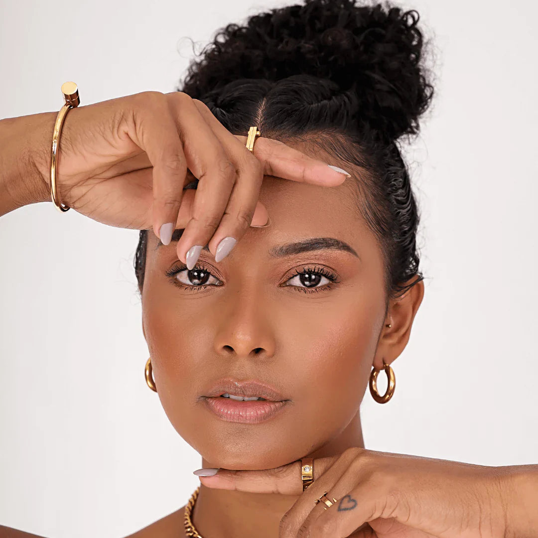 Anel Malta Com Pedras de Zircônia