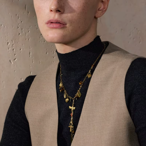 Colar Mix Fayra Banhado a Ouro 18K