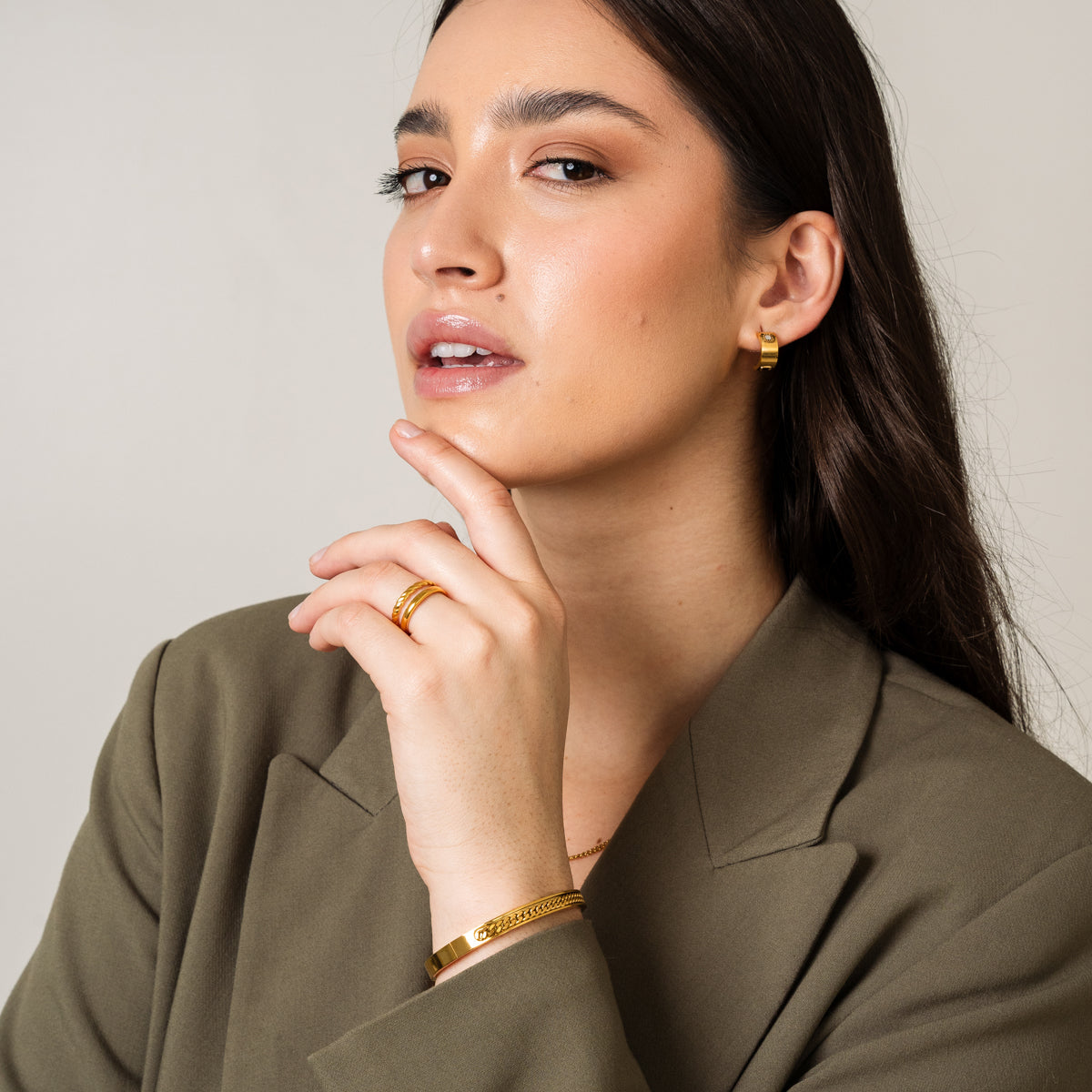 Bracelete Capri Banhado a Ouro 18k