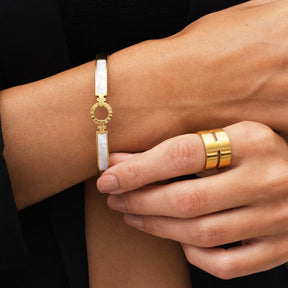 Anel Lavi Banhado a Ouro 18k