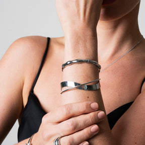 Pulseira Duplo Fio Prata