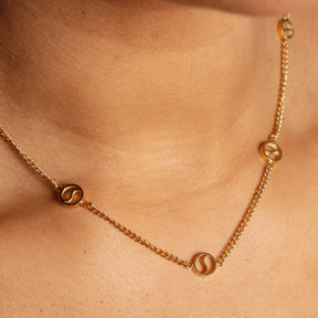 Colar Mirelié Banhado a Ouro 18K