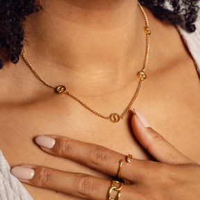 Colar Mirelié Banhado a Ouro 18K