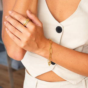 Anel Dupla Camada com Zircônia