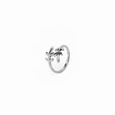 Anel Folha Prata