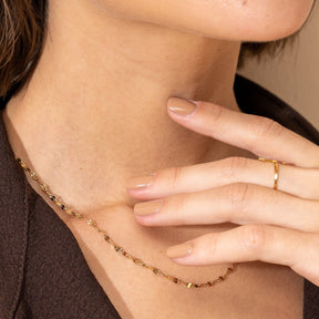 Colar Lunara Banhado Ouro 18K